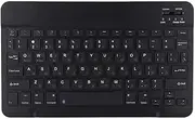 Oumij1 10.1 Inch Ultra Slim Wireless Keyboard - Bluetooth 3.0 Keyboard - 80 Key Universal Portable Keyboard - for Android/iOS/Win (Russian)