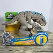 Fisher Price Imaginext Thrashing Indominous Rex Dinosaur Toy NIB Jurassic World