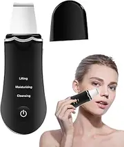 Skin Spatula | Skin Scrubber Rechargeable Tool - Stain Remover Lifting Massager, Ultrasonic Machine for Home, Travel, Dormitory