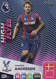 Panini Premier League 2024 2025 Joachim Andersen High Flyer Trading Card