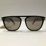 FILA Sunglasses SF9341 U28G Black-Gold/Mirrored Gold 56 mm Non-Polarized
