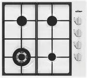 Chef 60CM GAS COOKTOP WHITE - CHG644WC
