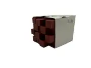 Wax Putty Brick Filler Sticks Box of 20 Mahogany Colour Fill Splits & Cracks