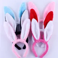 在飛比找蝦皮購物優惠-卡通表演動物頭飾 小白兔耳朵頭飾 頭箍 髮箍 兔子耳朵兔女郎
