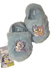 Toddler Bluey Bingo Muffin Socks Character Figures Slippers, Size 5/6 Soft Plush