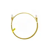 2M Cat 6 Ultra Thin Lszh Ethernet Network Cable Yellow