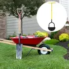 AU Half Moon Garden Lawn Edger Manual Saw-Tooth Hand Lawn Trimming Tool with T-G