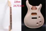 DIY Electric Guitar Kit Mahogany Guitar Body HH Pickups Rosewood Fretboard