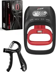 Grip Strength Tester Trainer - Electronic Hand Dynamometer of 400Lbs/180Kg & Gri