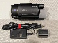 在飛比找Yahoo!奇摩拍賣優惠-Sony fdr-AX60 DV 4K錄影機 內建觀景窗 3