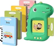 Talking Flash Cards for Toddler,Kids Talking Flash Cards - Educational Learning Games Interactive Kids for Birthday Aged 1-3 Girls Boys