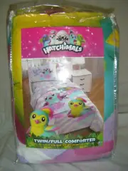 Hatchimals TWIN FULL 72 in. x 86 in. Comforter