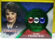 DIANNE FEINSTEIN DECISION 2020 GREEN POLITICAL GEMS CARD #PG-17 #'d 5/10 SSP