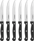 Cuisinart C77TR-6PSK Triple Rivet Collection 6-Piece Steak Knife Set, Black