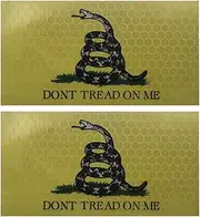 [YOYUMI] Snake Military Tactical Infrared Reflective Patch Night Identification Chapter Color Dont Tread ON ME-D00015 Don't Step on me Snake