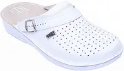 Ledi Anatomic 663 Leather Slip-on Womens Ladies Comfort Mule Clogs Slides Slippers Shoes