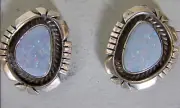 Wigwam Traders Opal Stone Post Earrings: #K1213