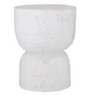 Amalfi Kaia Round Side Table Bedside Living Room Bathroom Stool Coffee Table