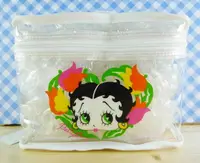 在飛比找樂天市場購物網優惠-【震撼精品百貨】Betty Boop 貝蒂 化妝包-透明-花