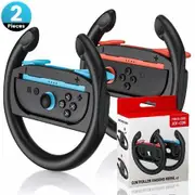 Switch 2 Steering Wheels Joy-Con Controllers,Racing Wheels for Mario Kart 9/8,Simulates Realistic Racing Experience,Switch 2 Steering Wheel Accessory
