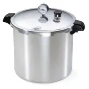 23 Qt. Aluminum Pressure Canner with Rack