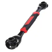 Multifunctional Ratchet Socket Wrench 360 Rotate Head 8 in 1 for Bike Car Repair