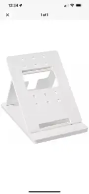 Aiphone MCW-S/A Desk Mount Stand for AX GT JF JM JO and KB Series Systems