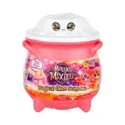 Magic Mixies Fire Theme Cauldron with Plushie and Color Changing Ring