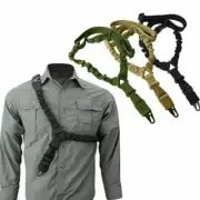 Single One Point Multicam Tactical Rifle Sling Airsoft Gun Strap Bungee