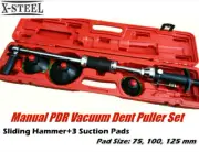 Selta Taiwan Manual PDR Vacuum Dent Puller Set: Sliding Hammer+3 Suction Pads