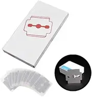 50 Piece Callus Shaver Replacement Blades – Stainless Steel Corn Cutter Blade for Foot Care Pedicure/Manicure Machine Rasp Tools - 50 Pcs Pack by DMX INTL