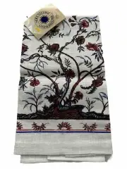 Vintage Smithsonian Institution Linen Tea Towel 1993 Image The Smugglers Quilt