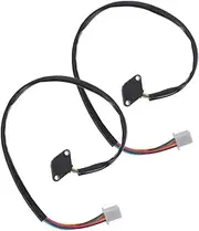 ULTECHNOVO 2pcs Sensor Switch Switches Switch Controllers Transmission Manual Mode Switch Transmission Neutral Safety Switch Neutral Position Switch Pigtails Switch Connectors Black Plastic