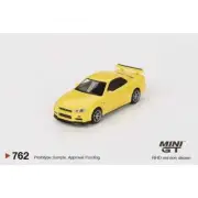 Mini GT 1:64 Nissan Skyline GT-R (R34) V-Spec Lightning Yellow MGT00762-R