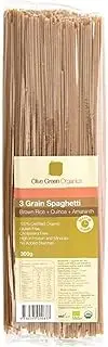 Olive Green Organics Brown Rice Quinoa Amaranth 3 Grain Spaghetti 300 g