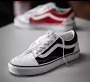 Vans Old Skool Checker Evolution VN0A3WKT4FU Black Red Sneakers Mens