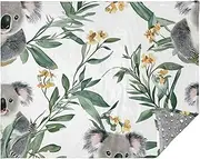FRODOTGV Cute Grey Koala Throw Blankets for Couches and Sofas Throw Over Blanket Bed Throw Blanket 50x70 Blanket Throw