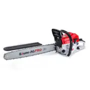 BAUMR-AG Commercial Petrol Chainsaw E-Start 22" Bar Chain Saw Tree Pruning Top H