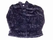 Armani New Girls Kid FAUX SHEEPSKIN CAPE & SLEEVES Sz: 14 RTL: $425 S1B01 P6