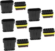 SOESFOUFU 1 Set Pin Automotive Connectors Male Female Electrical Connectors Kit for Various Car Brands Easy Installation Reliable Signal Transmission