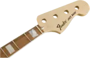 Genuine Fender Classic Series 70's Jazz/J-Bass Neck, Block Inlay, Pau Ferro