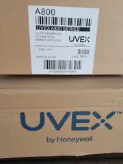 10 Honeywell UVEX A800 Safety Glasses Clear, Anti-Scratch Coating ANSI Z87, A800