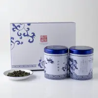 在飛比找蝦皮購物優惠-iTea我茶禮盒 古典青花款式茶葉禮盒 台灣印記禮盒 茗朝茶
