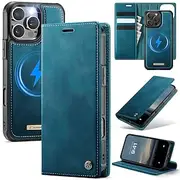 Phone Case For iPhone 16 Pro Max Plus iPhone 15 14 Pro Max Plus iPhone 13 12 Pro Max Wallet Case with Stand Holder Detachable Magnetic Retro TPU PU Leather