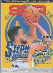 Steph Curry Cover of SMR Price Guide by PSA October, 2021 Issue Sealed NIB