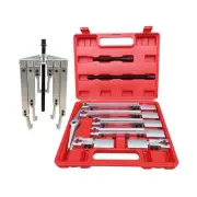 2 Jaw Gear Puller, 3 in1Bearing Flywheel Pulley Puller Set, 9-Piece Vanadium ...