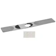 Water Sink Splash Guard Mat Pad Grey Black