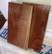 Two Pieces Hawaiian Crepe Myrtle 6 1/3" x 3 1/3" x 1/2 " Box Making (#347)