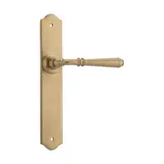 6640 Door Lever Reims Latch Pair Satin Brass H240xW40xP70mm