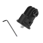 Tripod Mount Adapter Converter 360 Swivel Disc Reinforced 1/4" Screw For GoPro a